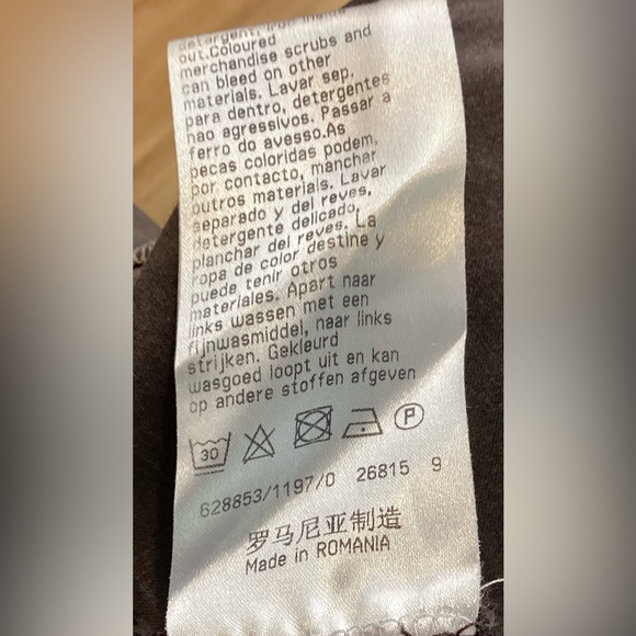 Luisa Cerano Women's soft brown bootcut jeans size 12 - Picture 8 of 11